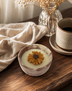 Vela Flor de Azahar · Diseño Margarita