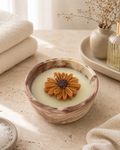 Vela Flor de Azahar · Diseño Margarita