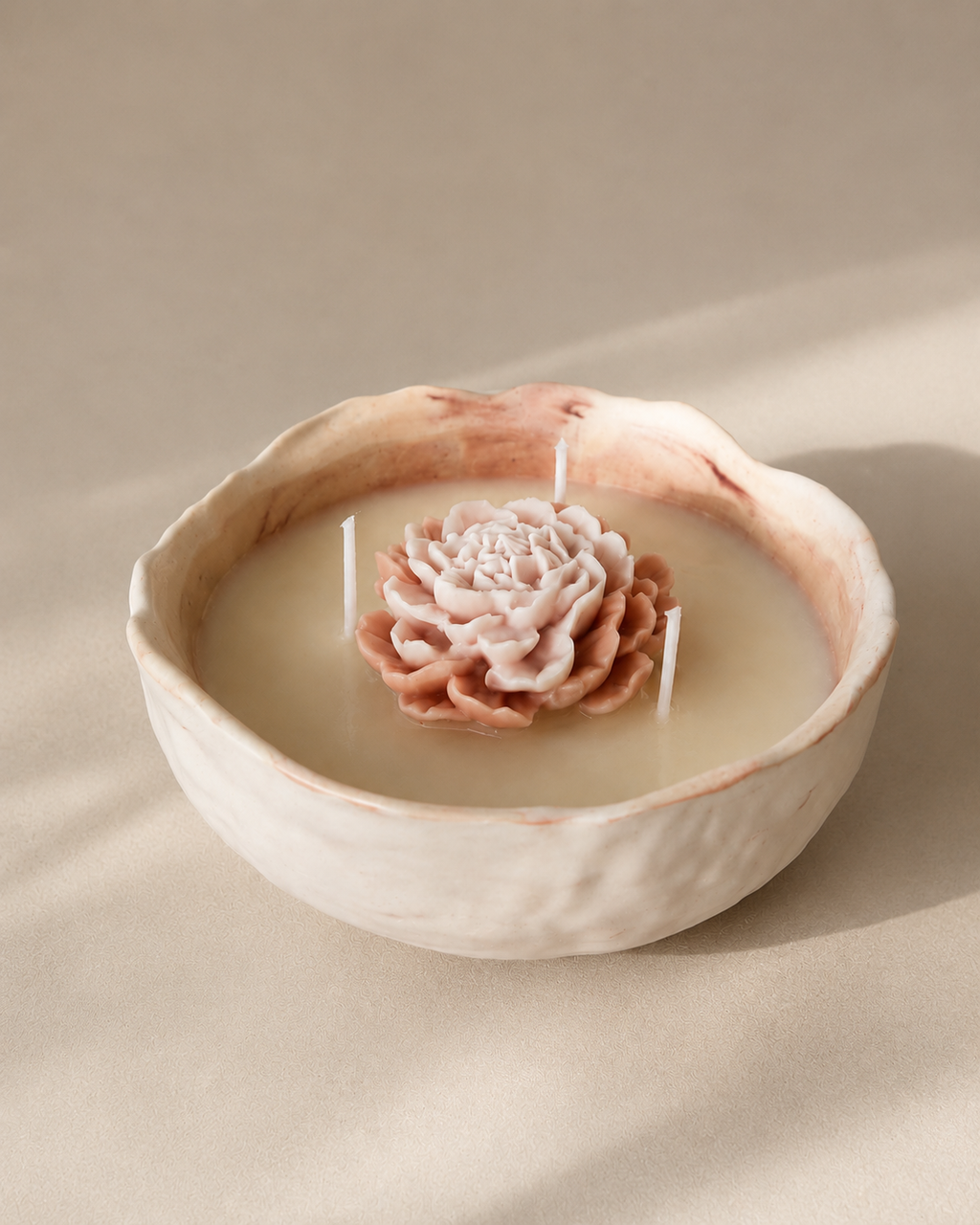 Vela Jazmín · Diseño Rosa
