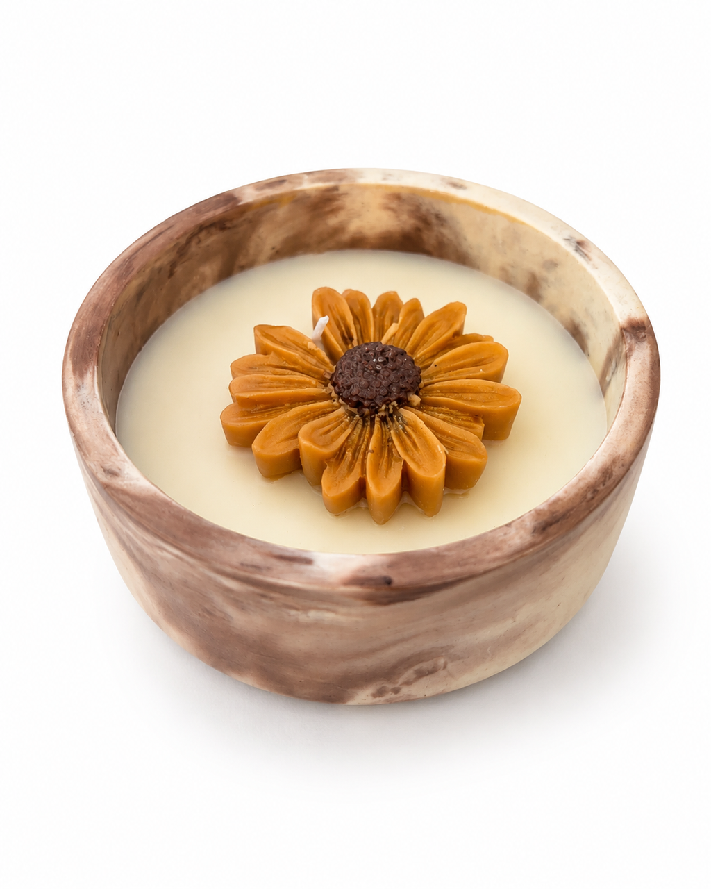 Vela Flor de Azahar · Diseño Margarita
