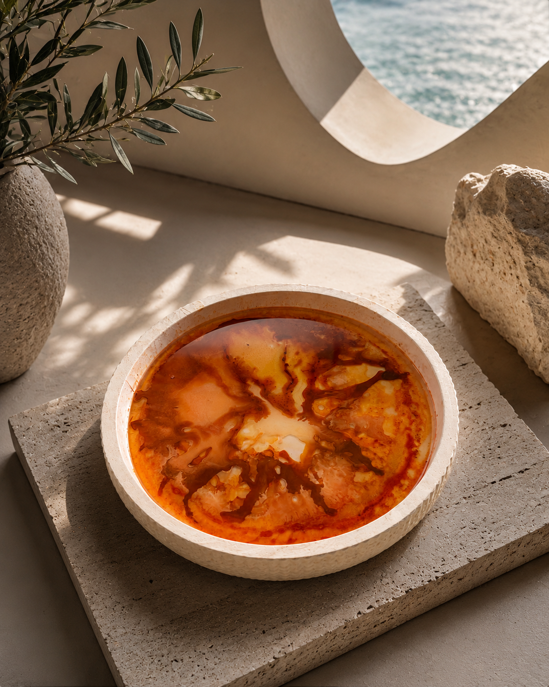 Bandeja Sol de fuego